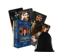 Carte Dei Tarocchi Di Maghi, Martiri E Pazzi Con Sacchetto