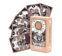 Carte Dei Tarocchi Per Principianti, 78 Pezzi Giocattolo Per La Divinazione, Carte Oracolari In Lingua Inglese, Per La Guida Spirituale, La Meditazione, L'Astrologia, Lo Studio E L'Interpretazione Dei