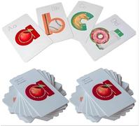 Carte dell'alfabeto | 2025 Nuova lettera di apprendimento suona fino a 2 volte più veloce | Carte alfabeto | Pittogramma Mnemonico incorporato