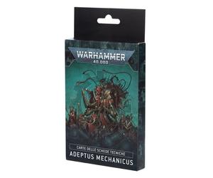 CARTE DELLE SCHEDE TECNICHE datasheet cards ADEPTUS MECHANICUS warhammer 40k IN