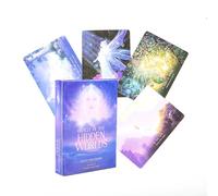 Carte dell'Oracolo dei Mondi Nascosti,Oracle of The Hidden Worlds Cards,Tarot Card,Funny Game,Giochi di divinazione