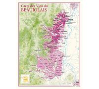 Carte des vins du Beaujolais