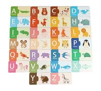 Carte Di Abbinamento Lettere Numeri 26 Alfabeti 1-20 Gioco Educativo Bambini Memoria Visiva Sviluppo Cognitivo Apprendimento Precoce Competenze Linguistiche Base Matematiche