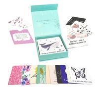 Carte di affermazioni positive, carte di affermazioni quotidiane per le donne | Carte positive per la meditazione quotidiana e per alleviare lo stress - 50 biglietti di ispirazione per amor proprio, i