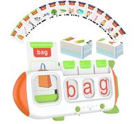 Carte di apprendimento automatico, Schede di apprendimento automatico,Macchina audio udibile della carta di apprendimento | Giocattolo educativo interattivo con 162 carte per lo sviluppo di