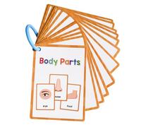 - Carte di apprendimento - Parti del corpo, carte flash di apprendimento, carta tascabile inglese Parti del corpo Flash Card | Pocket Vocabolary Cards, Parole vocabolari Flitzer, Scheda di