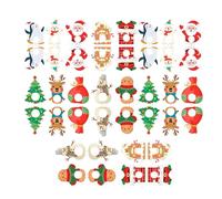 Carte Di Carta Per Lecca Lecca Natalizie | Confezione Regalo con Babbo Natale per Cartoline | Forniture Per Feste Decorative,Per Tavola Casa Ufficio Aula Feste