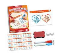 Carte di carta sicure per bambini, per imparare i progressi dell'apprendimento e per esercitare la coordinazione occhio-mano per bambini
