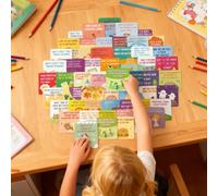 Carte Di Conversazione Per Bambini | 60 Pezzi Divertenti Interattive | Rafforzare La Relazione Genitore Figlio,Per Crescita E Routine E Aula E Stile Di Vita Quotidiano E Scuola E Casa E Educazione E