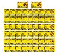Carte di parcheggio difettose, adesivi di parcheggio difettosi,Segnale di avvertimento falso per il parcheggio | Biglietti da visita 50X, biglietti di parcheggio, cattiva nota
