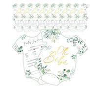 Carte di previsione doccia, kit di gioco per rivelare il genere, carte attività per feste, giochi doccia, set interattivo per ospiti, divertimento per feste per ragazzi e ragazze