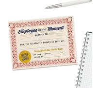 Carte di riconoscimento dei dipendenti Premi motivazionali per | Biglietti di ringraziamento per il personale per i colleghi team RH responsabili Capodanno