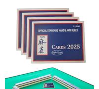 Carte di riferimento strategico, fogli di regole di grandi dimensioni, per l'apprendimento portatile, carte illustrative impermeabili per Mahjong League, partite domestiche notturne e viaggi