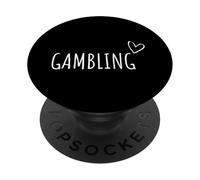 Carte di scommesse di Vegas del poker del casinò degli uomini delle donne degli amanti del PopSockets PopGrip Adesivo