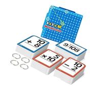 Carte di studio per pratica aritmetica Homeschooling Matematica Learning Aid per abilità logiche e attività coinvolgenti Multifunzionale Aritmetica Carte di apprendimento Divisione moltiplicazione