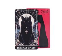 Carte di tarocchi di carta, mazzo di tarocchi da 78 fogli con tema gatto, gioco di tarocchi di interazione spirituale per cercatori di divinazione, carte inglesi complete per attività di ,