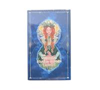 Carte di tarocchi per principianti, Whisper Of Star Intuitive Guidance Deck | Set di biglietti di tarocchi ispiratori per meditazione, diario di preghiera | Ideale per casa, lettura quotidiana, feste