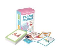 Carte didattiche dell'alfabeto, Carte didattiche con parole visive | Carte flash Alfabeto 58 pezzi Carte cognitive - Giocattoli educativi a doppia faccia Carte di apprendimento pre-escolto