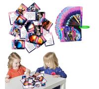 Carte didattiche di apprendimento precoce, Carte educative per asilo,Giocattoli di carte educative prescolari spaziali - Carte didattiche con 34 parole spaziali per n