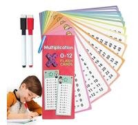 Carte didattiche di matematica, Carte didattiche di matematica - 15 schede flash di equazioni matematiche | Aiuti per l'apprendimento della divisione equazione matematica con penna