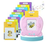 Carte Didattiche Parlanti Inglese - Carte Didattiche Educative 11,5 X 9,5 X 8,5 Cm | 255 Pezzi Di Carte Didattiche con Parole Di Vista per Apprendimento Delle Abilità Cognitive, Ju