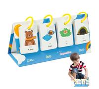 Carte didattiche per bambini, Carte didattiche per asilo,78 carte giocattolo educativo per bambini piccoli | Attività di apprendimento in classe, tabella di allenamento con frasi p