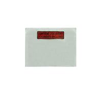 Carte Dozio - Buste trasparenti portadocumenti autoadesive con scritto 'CONTIENE DOCUMENTI' - F.to interno mm 225x160 -250 pz conf.