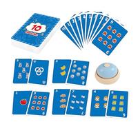 Carte Educative Numeri | Giocattoli Didattici Matematica Bambini,Fatti Matematici 0-10 Con Carte Interattive Per Apprendimento In Classe
