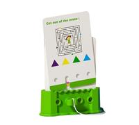 Carte educative per bambini - Creativo interattivo - Giochi di allenamento mentale per bambini | Creative con corda chiave per scuola materna Intelligenza Educazione Classica Riempimento per