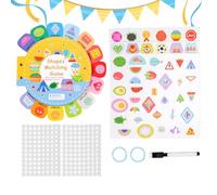 Carte Educative Per L'Asilo | Flashcard Per Lo Sviluppo Delle Abilità Mano-Occhio | Schede Per Il Riconoscimento Delle Forme | Per Viaggi Scuole Scuola Materna Istruzione Parentale Asilo E Gite