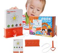 Carte educative prescolari,Carte educative per bambini piccoli | Giochi di risoluzione dei problemi,Giochi da tavolo di illuminazione e educazione precoce logica, Giocattoli con e
