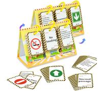 Carte Educative Segnali Stradali 72Pezzi, Materiale Carta Alta Qualità Disegni A Fumetti - Giocattolo Apprendimento Sicurezza Bambini 3+ - Per Casa Scuola Viaggi, Genitori Insegnanti