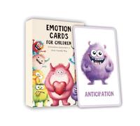 Carte emozioni per bambini, 32 flashcard educative per imparare i sentimenti