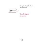Carte Fedrigoni. Inventario