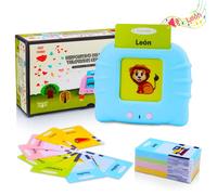 Carte Flash Altoparlanti Giocattoli di apprendimento per Bambini Piccoli 1-6 Anni, 112 Foglie 224 Spagnolo Parole, Giocattoli Educativi Audibili, Risorsa Prescolare Giocattolo Interattivo Elettronico