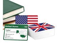 Carte Flash delle Bandiere del Mondo per Bambini 245 Flash Cards Didattiche
