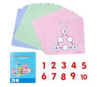 Carte Flash di Matematica per Bambini Sicure Riutilizzabili Coinvolgenti