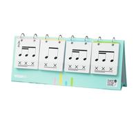 Carte flash musicali - Simboli musicali di base - Simboli musicali di base | Note musicali e ritmo di allenamento per ragazze e ragazze | Schede di esercizi per pianoforte educative per bambini e