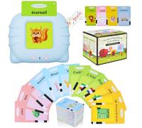 Carte Flash Parlanti in lingua francese standard, giocattoli educativi per bambini da 1 a 6 anni, 200 fogli di 400 parole, giocattoli di apprendimento audio, giocattoli interattivi per bambini e