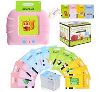 Carte Flash Parlanti in lingua francese standard, giocattoli educativi per bambini da 1 a 6 anni, 200 fogli di 400 parole, giocattoli di apprendimento audio, giocattoli interattivi per bambini e