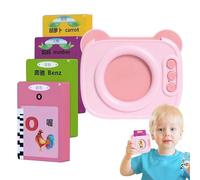 Carte flash per bambini - Assistenza didattica per l'apprendimento divertente, carte visive luminose, numeri di lettere modella i colori, coinvolgente risorsa educativa | per la scuola materna per bam