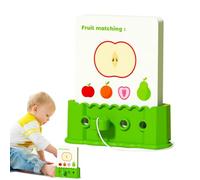Carte Flash per,Carte educative prescolari - Poster di apprendimento precoce | e corda incluse, Forniture per la scuola a casa con giochi di corrispondenza per l'educazione prescolare I