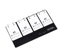 Carte flash teoria musicale, schede di allenamento del ritmo
