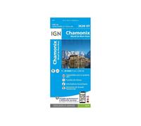 Carte IGN Chamonix-Mont-Blanc 3630OT TU