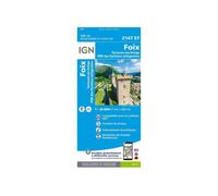 Carte IGN Foix 2147ET TU