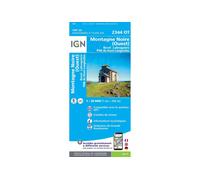 Carte IGN Montagne Noire Ouest 2344OT TU
