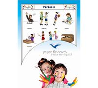 Carte illustrate educativi - Flashcard Lingua Spagnolo - Verbs Flash Cards in Spanish - Set 3 - Size 4.13 × 5.83 inch = DIN A6 (105 x 148 mm)
