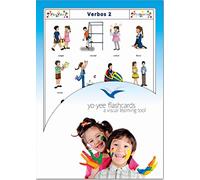 Carte illustrate educativi - Flashcard Lingua Spagnolo - Verbs Flashcards in Spanish - Set 2 - Size 4.13 × 5.83 inch = DIN A6 (105 x 148 mm)