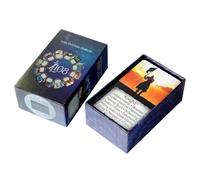 Carte interessanti dei tarocchi, set di carte Oracle da 132 pezzi, mazzo di carte di divinazione, giochi da tavolo di tarocchi, strumenti di interpretazione personale, mazzo di tarocchi unico, carte