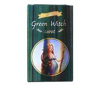 Carte Laser dei tarocchi della Strega Verde,Green Witch Tarot Laser Cards,Tarot Deck,Firend GameGiochi di divinazione